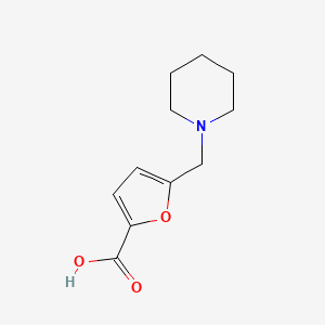 5-(Piperidin-1-ylmethyl)furan-2-carboxylic acid