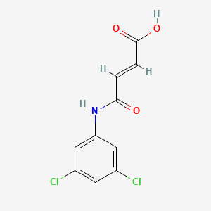 molecular formula C10H7Cl2NO3 B1361291 4-(3,5-Dichlorophenylamino)-4-oxo-2-butenoic acid 