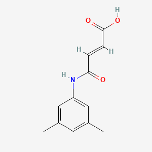 B1361292 (2E)-3-[N-(3,5-dimethylphenyl)carbamoyl]prop-2-enoic acid CAS No. 5314-04-5