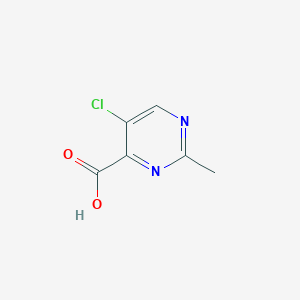 molecular formula C6H5ClN2O2 B1361301 5-Chloro-2-methylpyrimidine-4-carboxylic acid CAS No. 74840-47-4