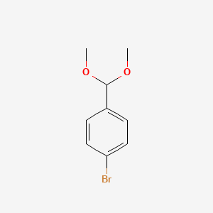 molecular formula C9H11BrO2 B1361330 4-Bromobenzaldehyde dimethyl acetal CAS No. 24856-58-4