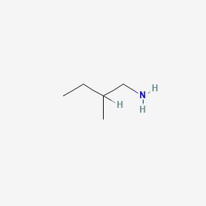 molecular formula C5H13N B1361350 2-甲基丁胺 CAS No. 96-15-1