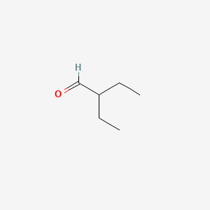 B1361351 2-Ethylbutanal CAS No. 97-96-1