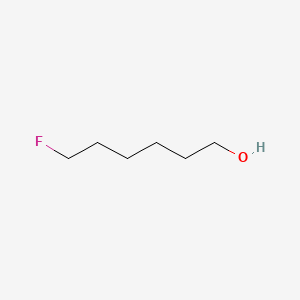 molecular formula C6H13FO B1361352 Hexanol, 6-fluoro- CAS No. 373-32-0