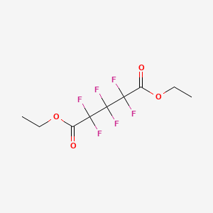 molecular formula C9H10F6O4 B1361353 Diethyl hexafluoroglutarate CAS No. 424-40-8