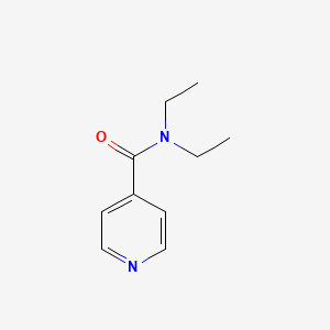 molecular formula C10H14N2O B1361357 N,N-Diethylisonicotinamide CAS No. 530-40-5