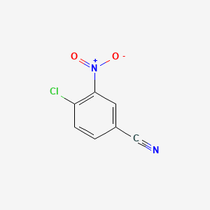 molecular formula C7H3ClN2O2 B1361363 4-Chloro-3-nitrobenzonitrile CAS No. 939-80-0