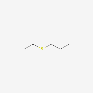 molecular formula C5H12S B1361377 Ethyl propyl sulfide CAS No. 4110-50-3