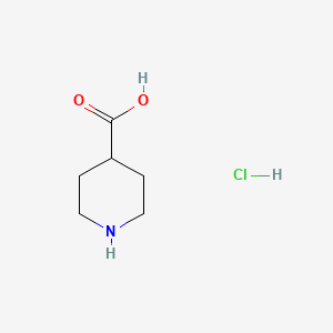 molecular formula C6H12ClNO2 B1361391 Isonipecotic acid hydrochloride CAS No. 5984-56-5