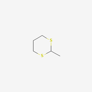 molecular formula C5H10S2 B1361393 2-Methyl-1,3-dithiane CAS No. 6007-26-7