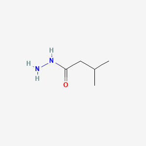 molecular formula C5H12N2O B1361399 3-Methylbutanohydrazide CAS No. 24310-18-7