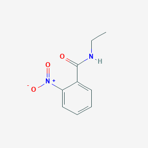 molecular formula C9H10N2O3 B1361411 N-ethyl-2-nitrobenzamide CAS No. 945-23-3