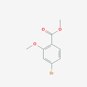 molecular formula C9H9BrO3 B136142 Methyl 4-bromo-2-methoxybenzoate CAS No. 139102-34-4