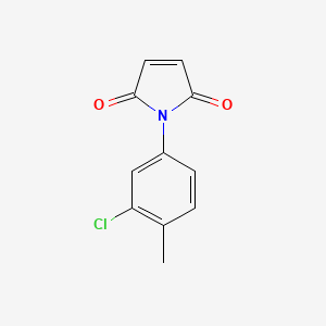 1-(3-chloro-4-methylphenyl)-1H-pyrrole-2,5-dione