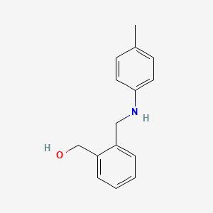 (2-{[(4-Methylphenyl)amino]methyl}phenyl)methanol
