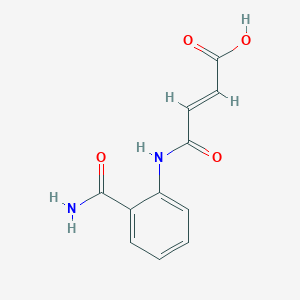 4-(2-Carbamoylphenylamino)-4-oxobut-2-enoic acid
