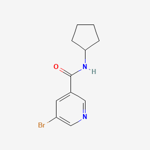 N-Cyclopentyl 5-bromonicotinamide