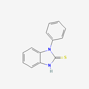 2H-Benzimidazole-2-thione, 1,3-dihydro-1-phenyl-