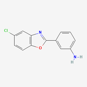3-(5-Chloro-1,3-benzoxazol-2-yl)aniline