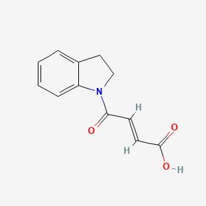 4-(2,3-Dihydro-indol-1-yl)-4-oxo-but-2-enoic acid