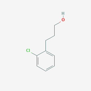 molecular formula C9H11ClO B1361494 3-(2-Chlorophenyl)propan-1-ol CAS No. 6282-87-7