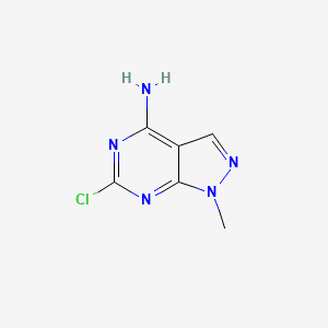 6-Chloro-1-methyl-1h-pyrazolo[3,4-d]pyrimidin-4-amine