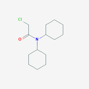 2-chloro-N,N-dicyclohexylacetamide