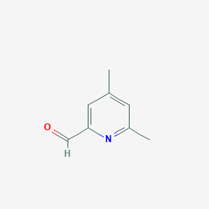 molecular formula C8H9NO B1361511 4,6-Dimethylpyridine-2-carbaldehyde CAS No. 5439-01-0