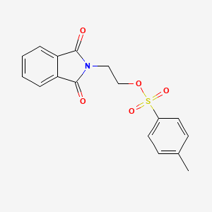 molecular formula C17H15NO5S B1361519 2-(1,3-Dioxoisoindolin-2-yl)ethyl 4-methylbenzenesulfonate CAS No. 5460-83-3