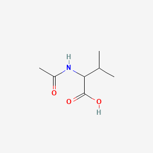 molecular formula C7H13NO3 B1361520 Acetylvaline CAS No. 3067-19-4