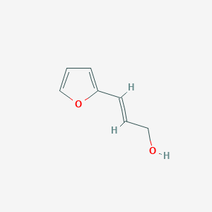 molecular formula C7H8O2 B13615317 3-(Furan-2-yl)prop-2-en-1-ol 