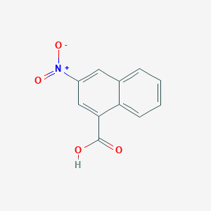 molecular formula C11H7NO4 B1361539 3-Nitro-1-naphthoic acid CAS No. 4507-84-0