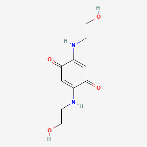 2,5-Bis[(2-hydroxyethyl)amino]cyclohexa-2,5-diene-1,4-dione