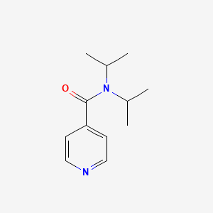 molecular formula C12H18N2O B1361558 N,N-Diisopropylisonicotinamide CAS No. 77924-05-1