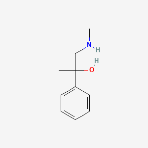 molecular formula C10H15NO B1361573 1-(Methylamino)-2-phenylpropan-2-ol CAS No. 6309-19-9