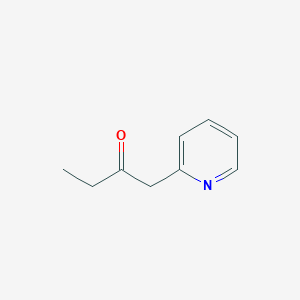 molecular formula C9H11NO B1361576 1-(吡啶-2-基)丁烷-2-酮 CAS No. 6303-73-7
