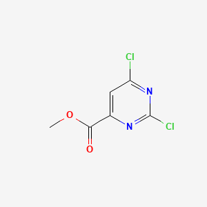 molecular formula C6H4Cl2N2O2 B1361582 Methyl 2,4-dichloropyrimidine-6-carboxylate CAS No. 6299-85-0