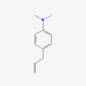 molecular formula C11H15N B1361586 n,n-Dimethyl-4-(prop-2-en-1-yl)aniline CAS No. 51601-26-4