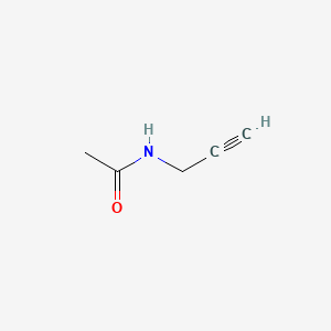 molecular formula C5H7NO B1361587 乙酰胺，N-2-炔丙基- CAS No. 65881-41-6