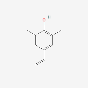molecular formula C10H12O B13615870 4-Ethenyl-2,6-dimethylphenol 