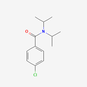 molecular formula C13H18ClNO B1361588 4-Chloro-N,N-diisopropylbenzamide CAS No. 79606-45-4