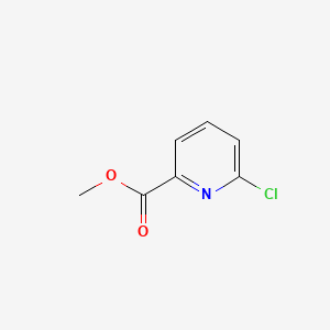 molecular formula C7H6ClNO2 B1361591 Methyl 6-chloropicolinate CAS No. 6636-55-1