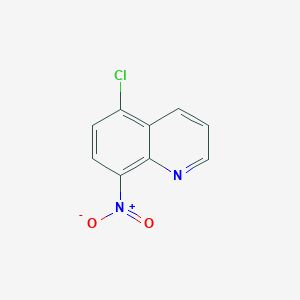 molecular formula C9H5ClN2O2 B1361592 5-氯-8-硝基喹啉 CAS No. 6942-98-9