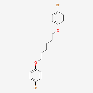 molecular formula C18H20Br2O2 B1361593 1,6-Di-(4-bromophenoxy)hexane CAS No. 6943-11-9