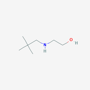 molecular formula C7H17NO B1361600 2-(Neopentylamino)ethanol CAS No. 7403-68-1