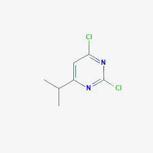 molecular formula C7H8Cl2N2 B1361607 2,4-dichloro-6-isopropylpyrimidine CAS No. 89938-05-6