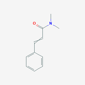 molecular formula C11H13NO B1361615 N,N-dimethyl-3-phenylacrylamide 
