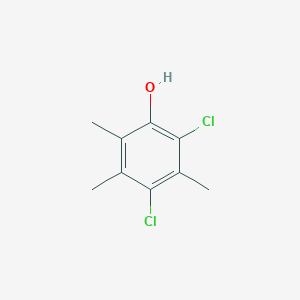 molecular formula C9H10Cl2O B1361617 2,4-Dichloro-3,5,6-trimethylphenol CAS No. 6965-74-8
