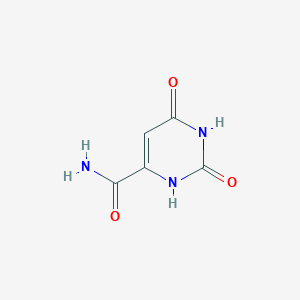 molecular formula C5H5N3O3 B1361624 2,6-二氧代-1,2,3,6-四氢嘧啶-4-甲酰胺 CAS No. 769-97-1