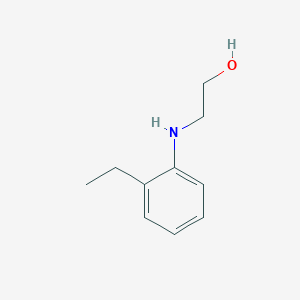 molecular formula C10H15NO B1361629 2-(O-Ethylanilino)ethanol CAS No. 30573-52-5